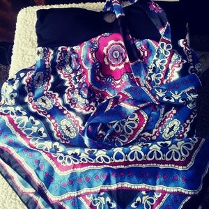 Bandana style halter top